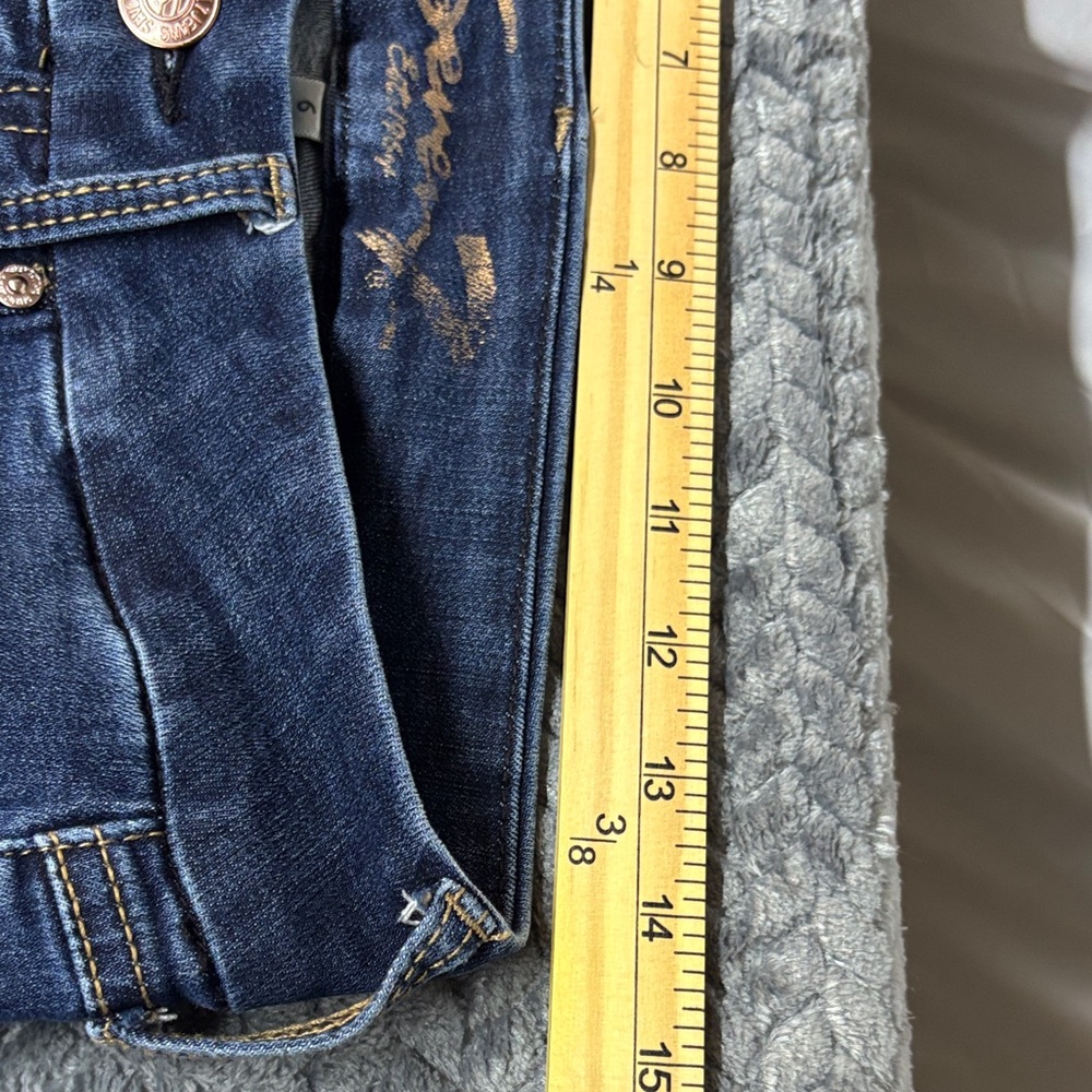 Seven Women's Dark Blue Stretch Denim Jeans - Picture 4 of 8